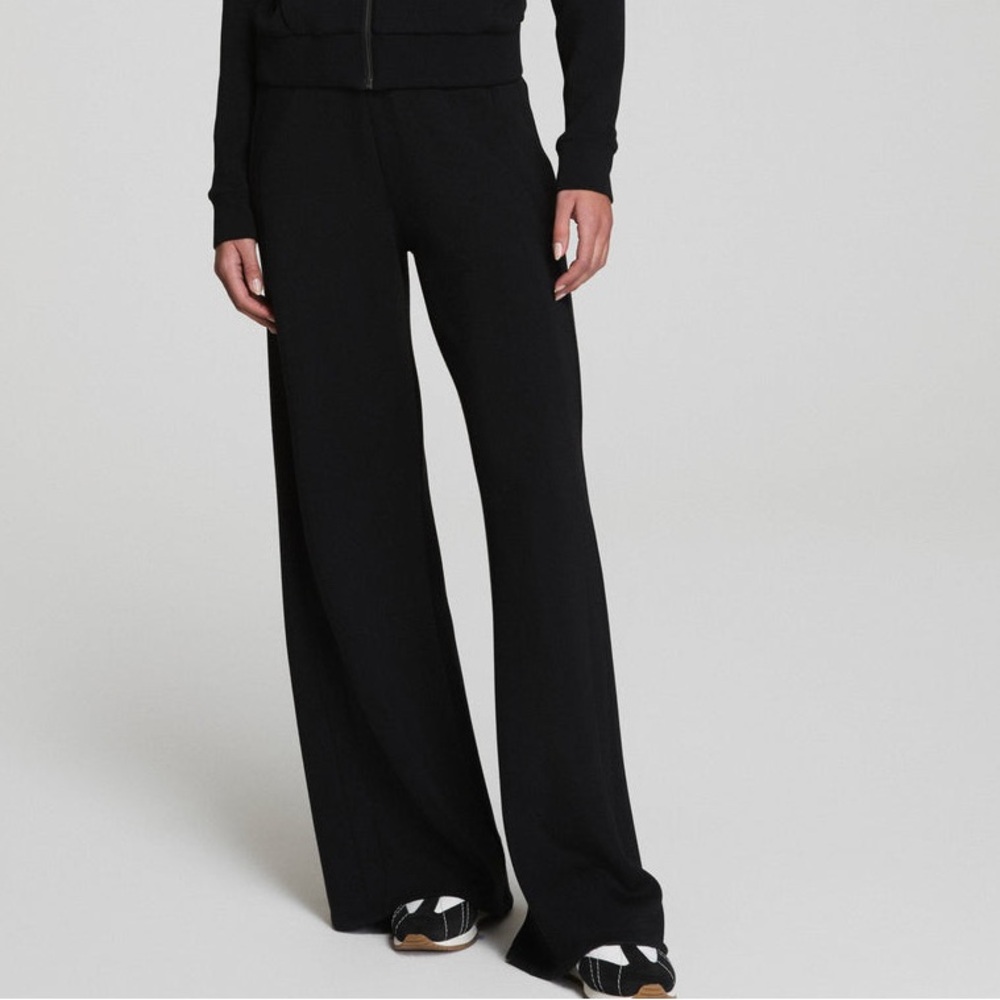 Spanx black air essential wide leg pants - Picture 5 of 10